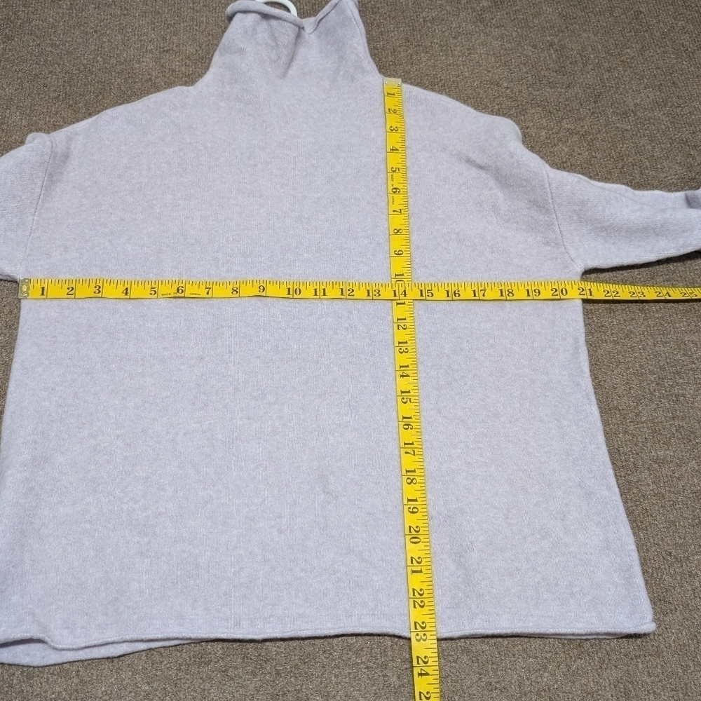 525 America Evereve (XS) Lavender Turtleneck Rollneck Pullover Sweater NWT - Picture 7 of 7
